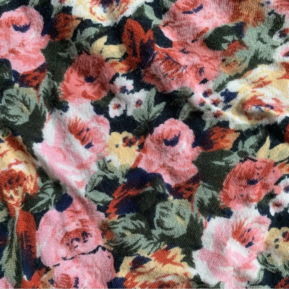 Vintage 90s The Classic floral high waisted oversized shorts size medium
